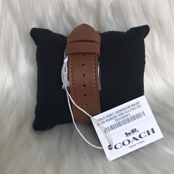 Coach Men’s Baxter Watch, 39 Mm color Brown - Picture 7 of 14